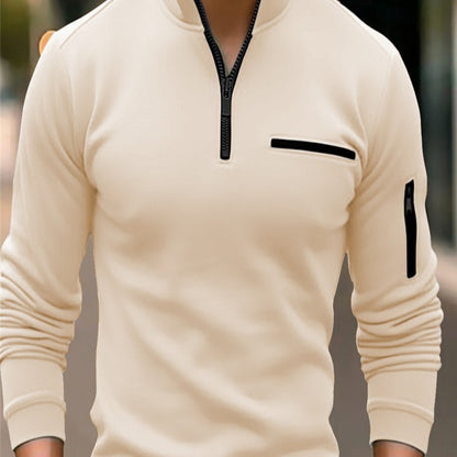 Long Sleeve Men's Polo Shirt