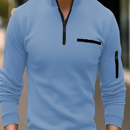 Long Sleeve Men's Polo Shirt