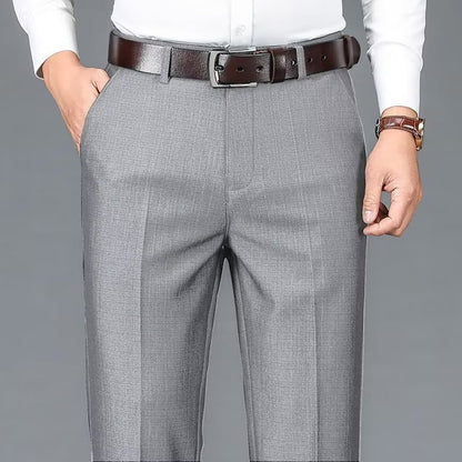 Heren Business Suit Broek Gedrapeerde Casual Broek