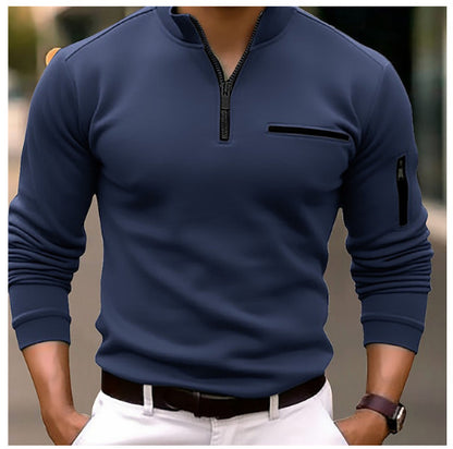 Long Sleeve Men's Polo Shirt