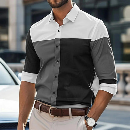 Men's Single Breasted All-Matching Shirt