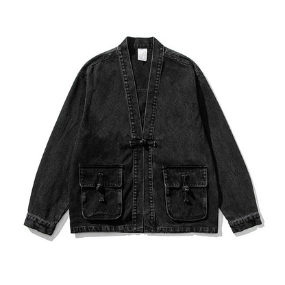 Japanese Style Vintage Denim Jacket