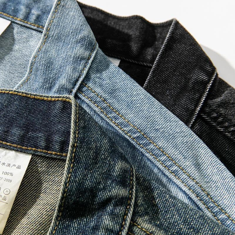 Japanese Style Vintage Denim Jacket