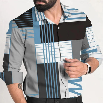 Men's Single Breasted All-Matching Shirt