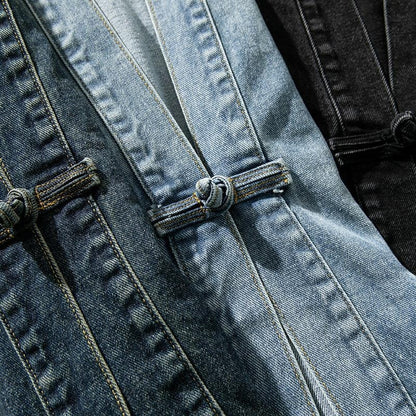 Japanese Style Vintage Denim Jacket