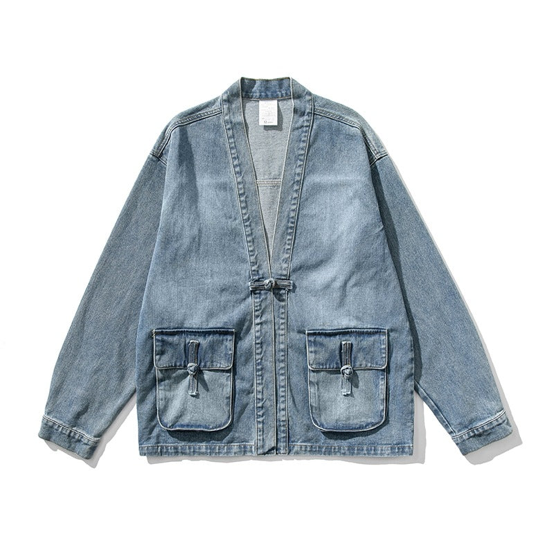 Japanese Style Vintage Denim Jacket