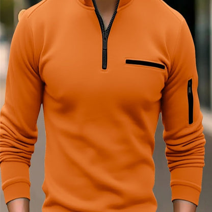 Long Sleeve Men's Polo Shirt